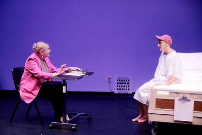 Susan Shofner with Pamela Vogel Photo