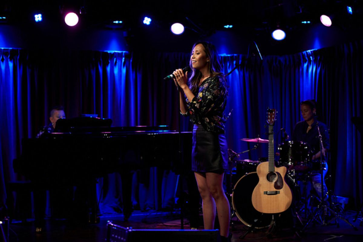 Julianne B. Merrill, Emily Borromeo, Rosa Avila at 