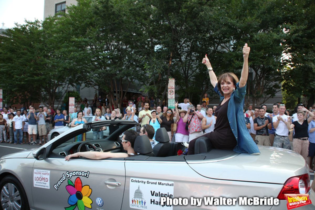 Valerie Harper - Grand Marshall.attending the 2009 Capital Pride Parade..Washington, D.C.  June 13, 2009.. at 