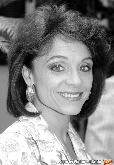 Valerie Harper Attending a Benefit in Beverly Hills, California..September 1983. Photo