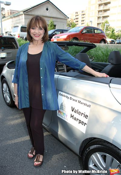 Valerie Harper - Grand Marshall attending the 2009 Capital Pride Parade.
Washington,  Photo