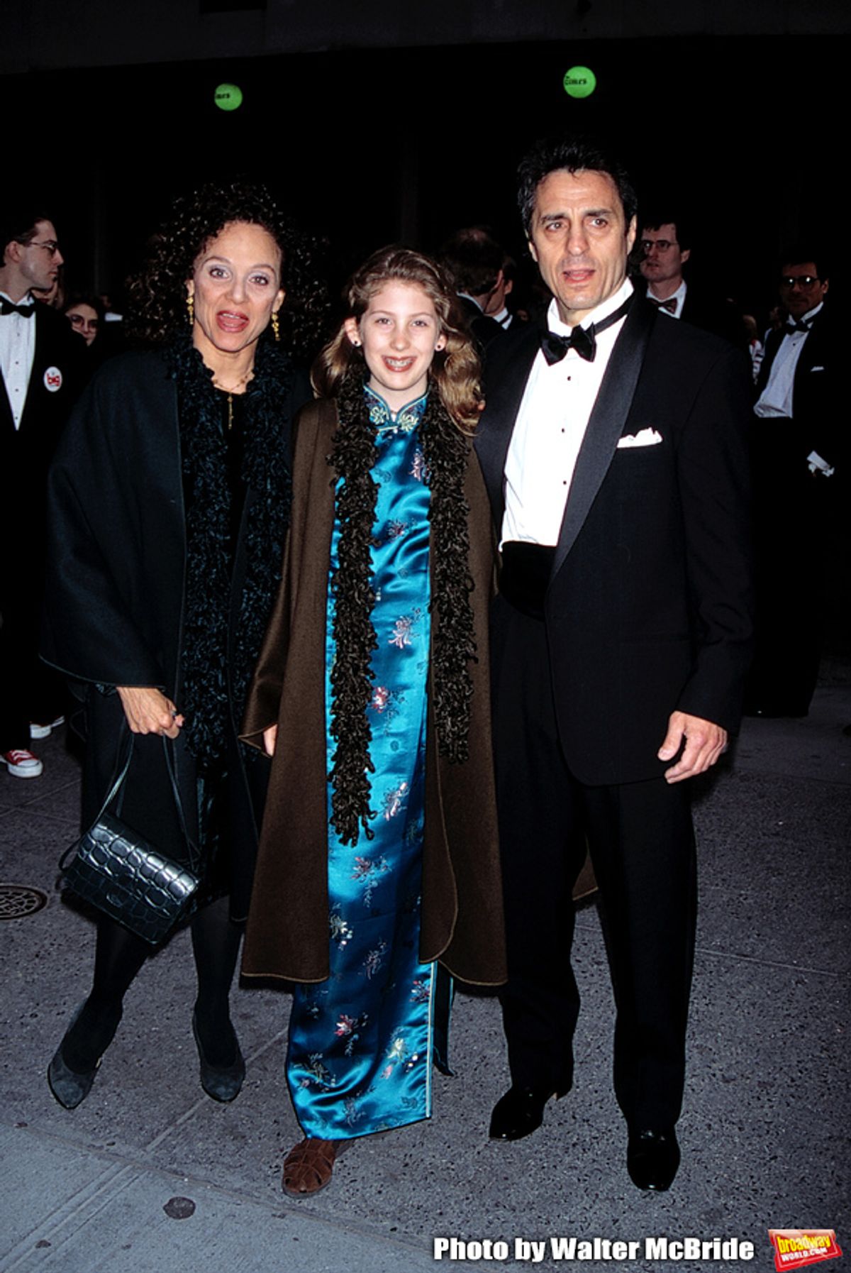 Valerie Harper with her husband and daughter Attending the Broadway opening of BIG at the Shubert Theatre in New York City..April 28, 1996. at 