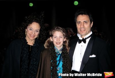 Valerie Harper with her husband and daughter Attending the Broadway opening of BIG at Photo