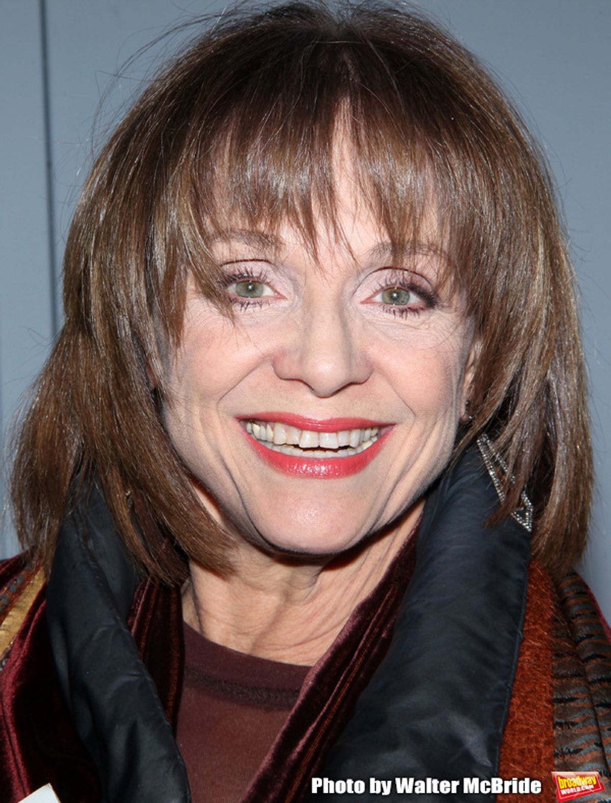 Valerie Harper arriving for  the Opening Night Performance ]f ' GUYS and DOLLS '  at the Nederlander Theatre in New York City.
March 1, 2009 at 
