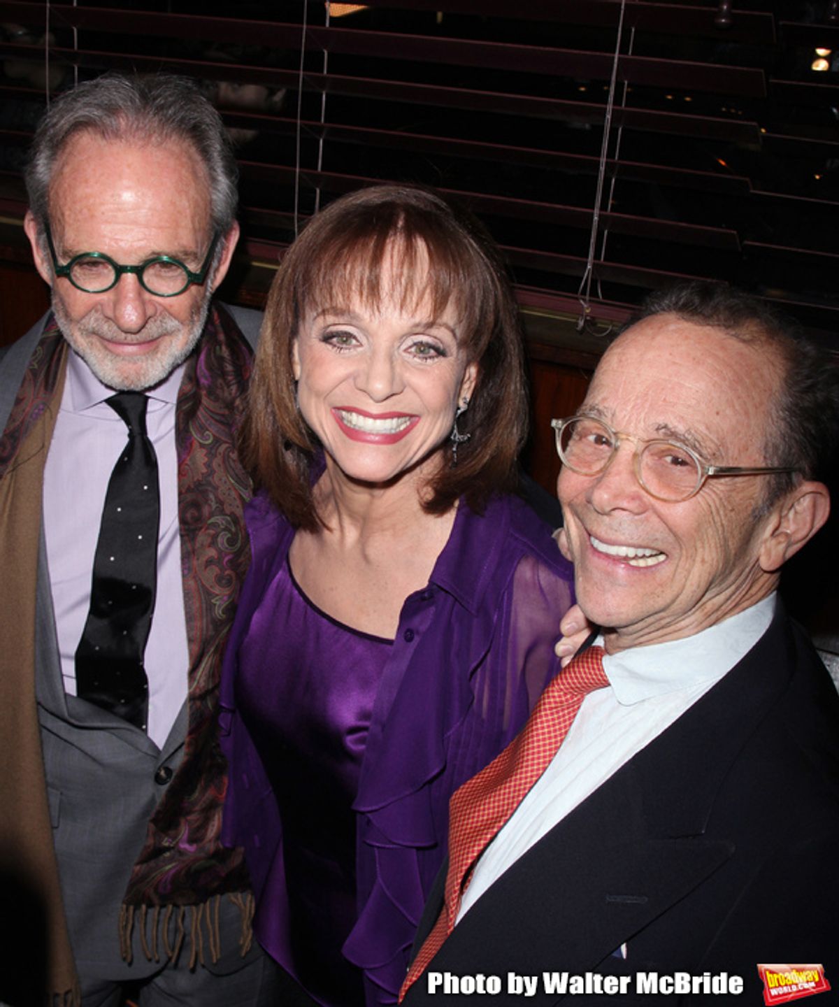 Valerie Harper & Joel Grey attending the Broadway Opening Night After Party for 'Looped' at Sardi's Restaurant in New York City.
March 14, 2010 at 