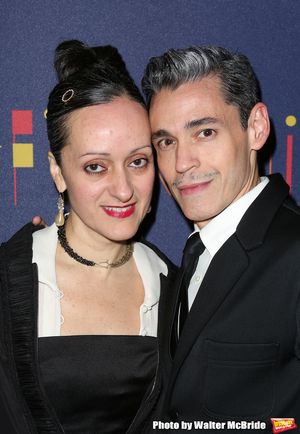 Isabel Toledo and Ruben Toledo attend the Broadway Opening Night Performance of 'Afte Photo