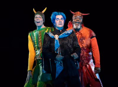 Jeff Hiller, Roger Bart, and Nelson Chimilio Photo