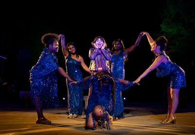 Tieisha Thomas, Rema Webb, Krysta Rodriguez, Tamika Lawrence, Ramona Keller, and Bria Photo