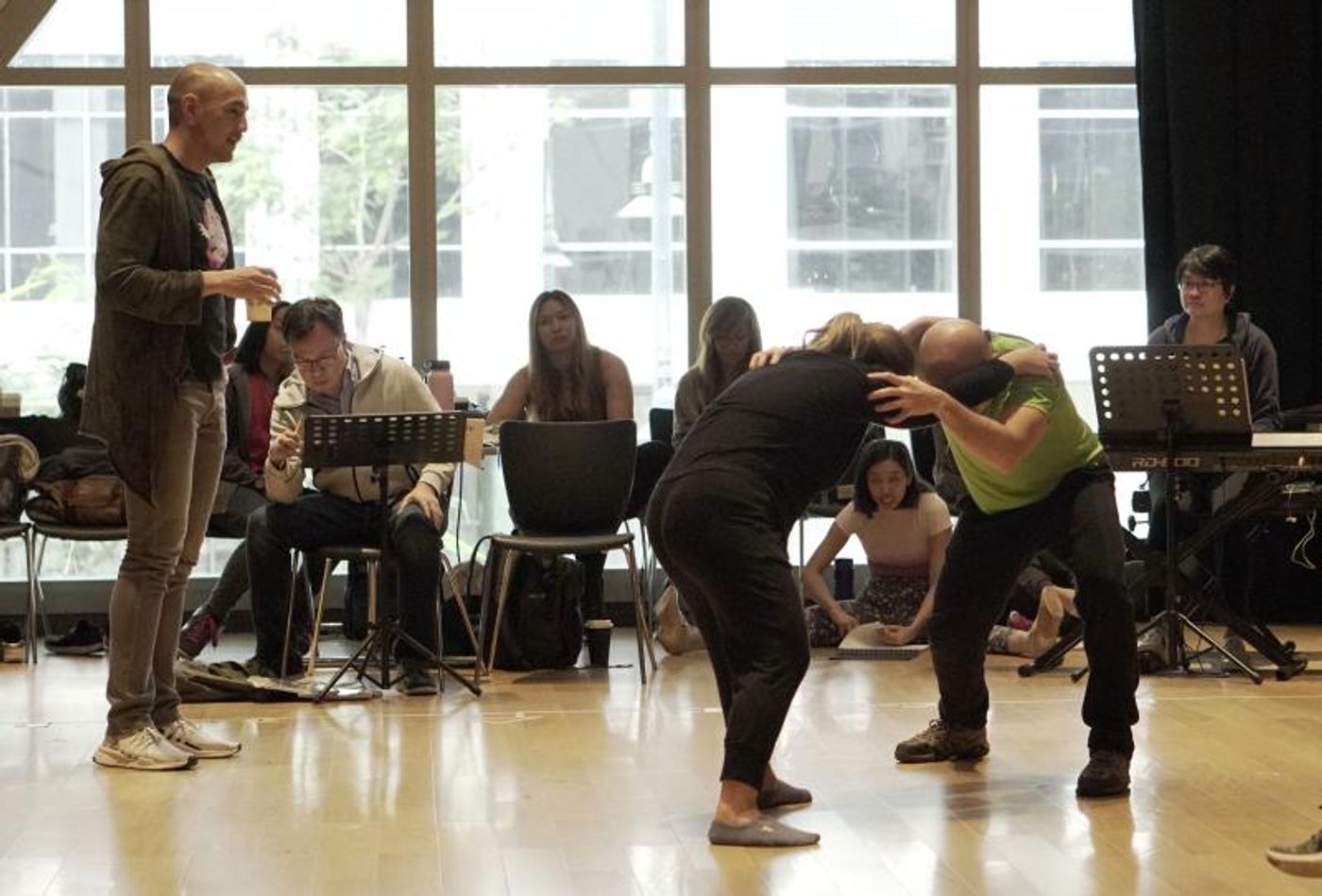 Photo Coverage: In Rehearsal With Upstart Productions' COMPANY; Show Opens Sept. 13  Image