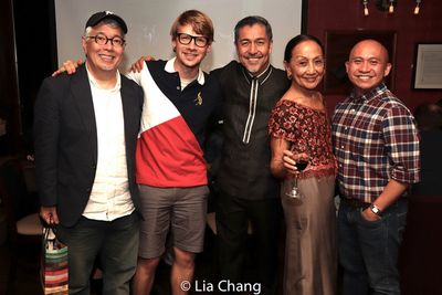 Director Ralph B. Pena, Musical Director Ian Miller, Alan Ariano, Ching Valdes-Aran,  Photo