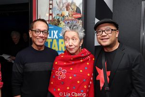 Composer Fabian Obispo, Playwright Jessica Hagedorn, Author Lysley Tenorio, who wrote Photo