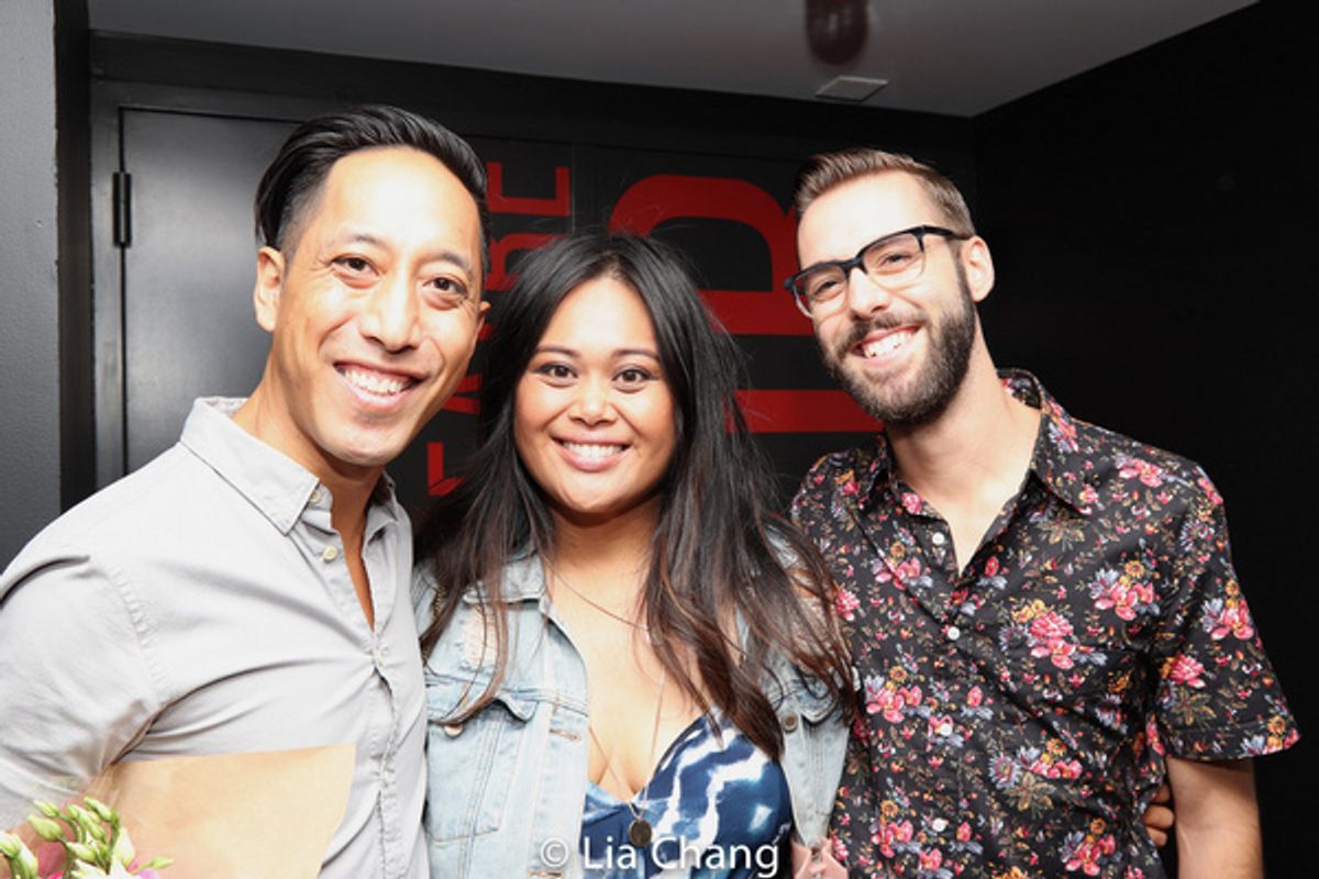 Dax Valdes, Nicole Ponseca, Jake Poulos at 