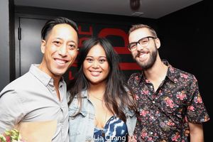 Dax Valdes, Nicole Ponseca, Jake Poulos Photo