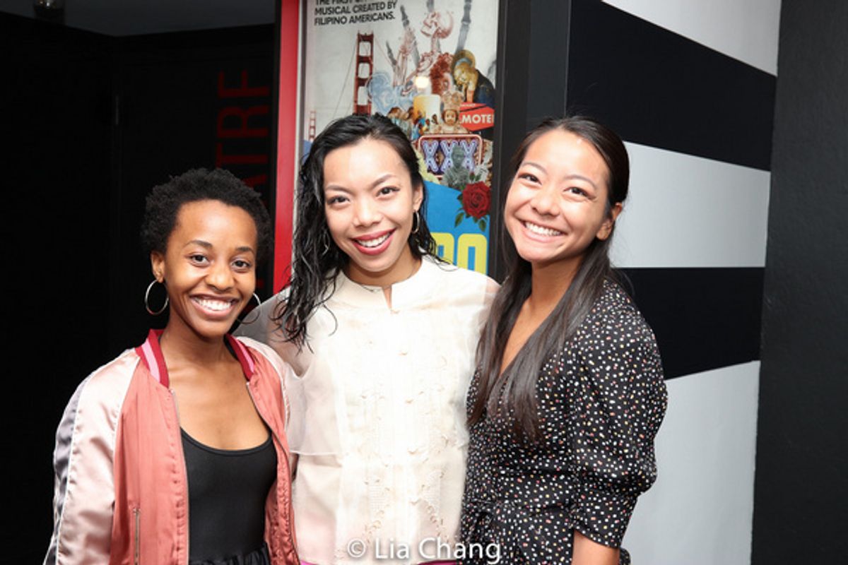 Mirirai Sithole, Caitlin Cisco and Lauren N. Chou at 