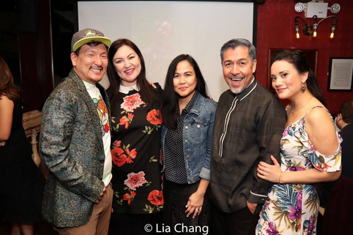Brian Kim, C itl n Burke, Joan Almedilla, Alan Ariano, Diane Phelan at 