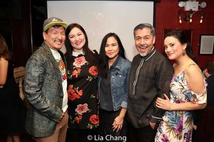 Brian Kim, C itl n Burke, Joan Almedilla, Alan Ariano, Diane Phelan Photo