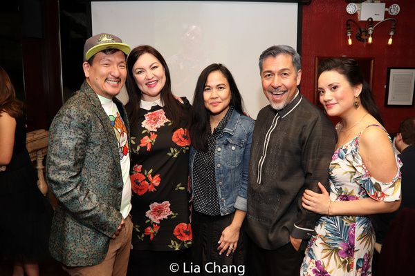 Brian Kim, C itl n Burke, Joan Almedilla, Alan Ariano, Diane Phelan Photo