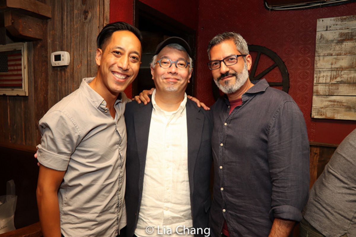 Dax Valdes, Ralph B. Pena, Alfredo Narciso at 