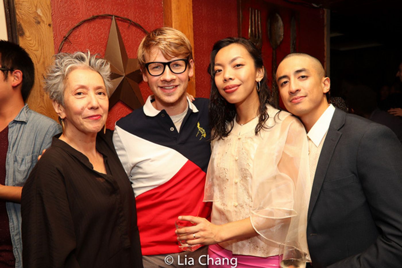 Photo Flash: Jessica Hagedorn, Ching Valdes-Aran, Alan Ariano And More Celebrate FELIX STARRO Opening Night  Image