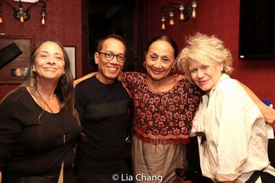 Melanie Joseph, Fabian Obispo, Ching Valdes-Aran and Morgan Jenness Photo