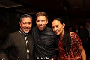 Alan Ariano, Choreographer Brandon Bieber, Ching Valdes-Aran Photo