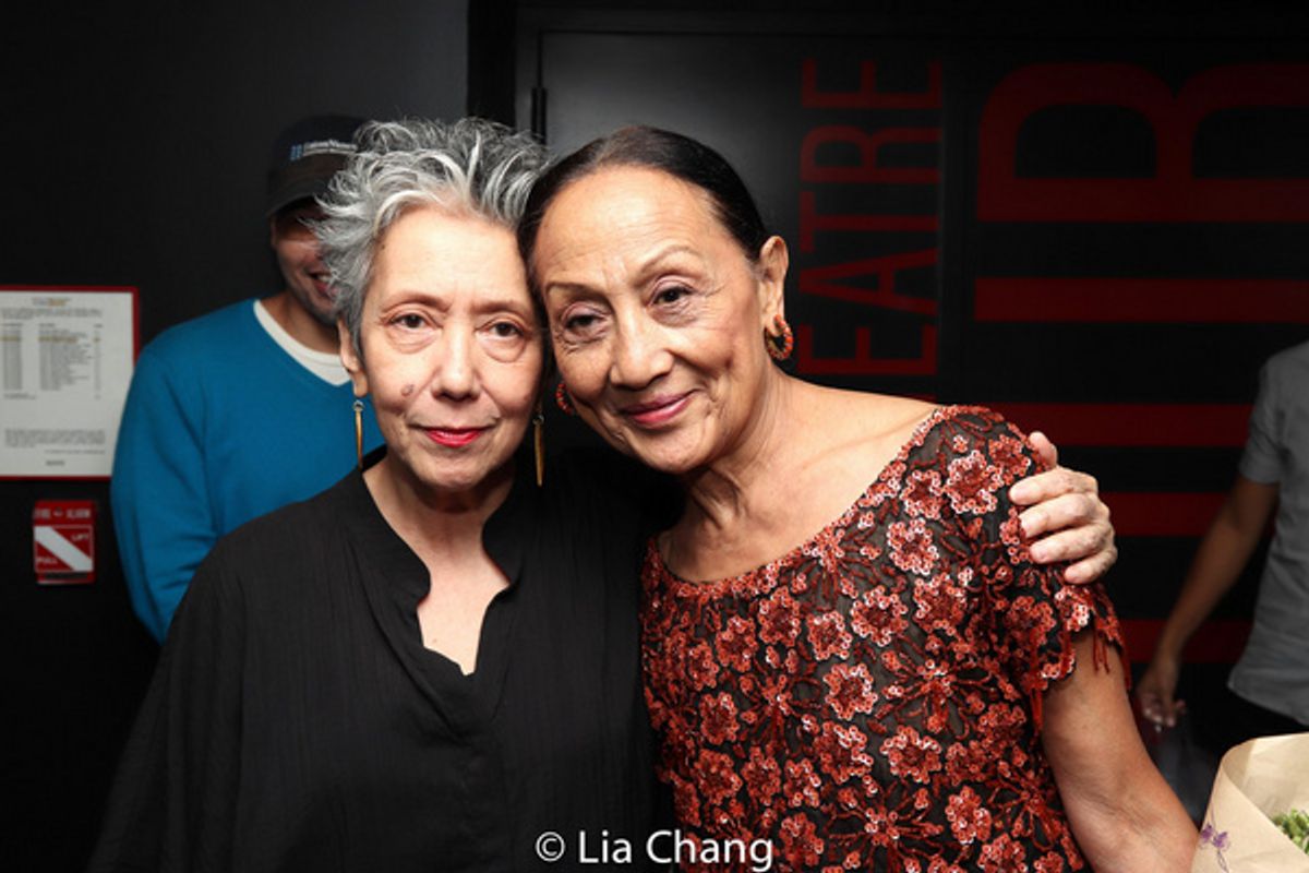 Jessica Hagedorn and Ching Valdes-Aran at 