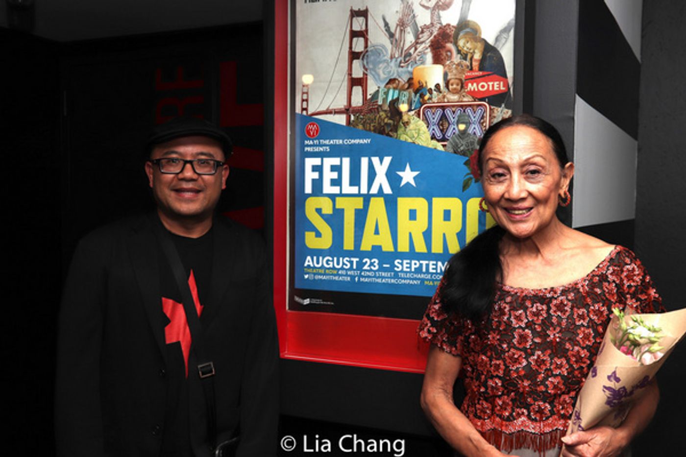 Photo Flash: Jessica Hagedorn, Ching Valdes-Aran, Alan Ariano And More Celebrate FELIX STARRO Opening Night  Image