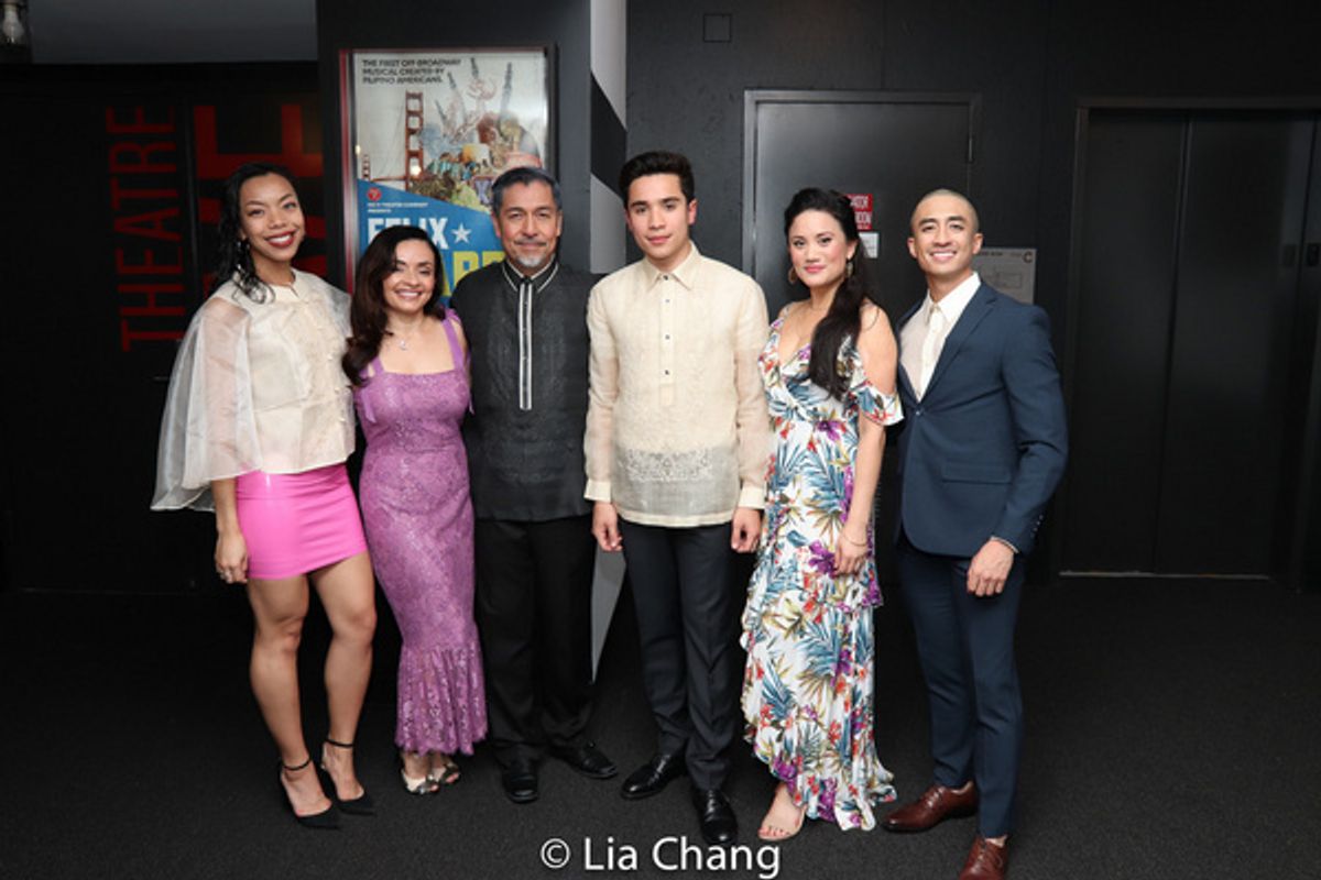 Caitlin Cisco, Francisca Mu oz, Alan Ariano, Nacho Tambunting, Diane Phelan, Ryan James Ortega at 