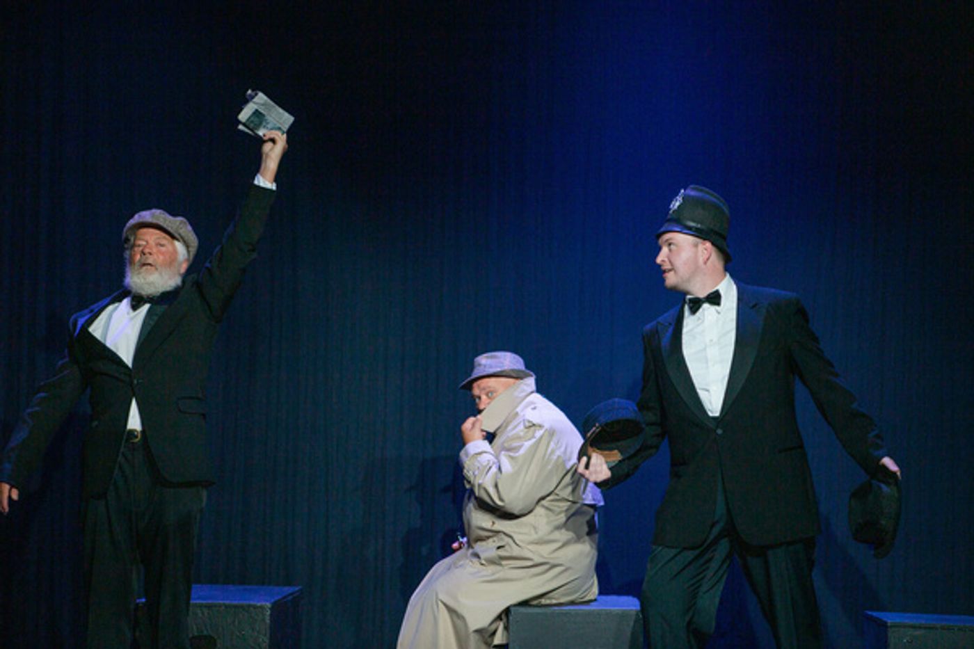 Photo Flash: First Look At THE 39 STEPS At The Sauk Photo Flash: First Look At THE 39 STEPS At The Sauk Image