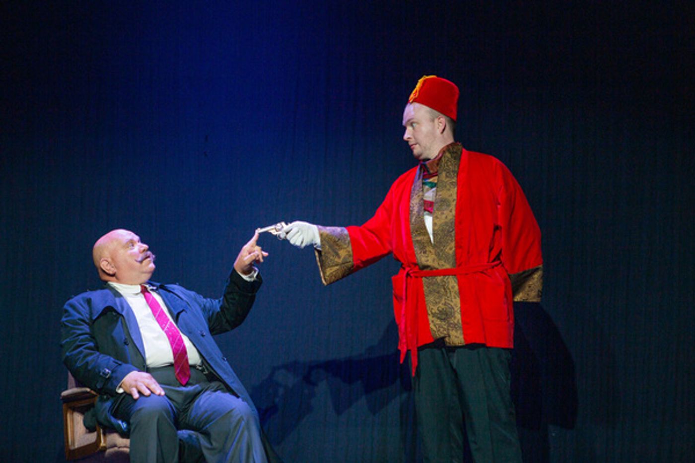 Photo Flash: First Look At THE 39 STEPS At The Sauk Photo Flash: First Look At THE 39 STEPS At The Sauk Image