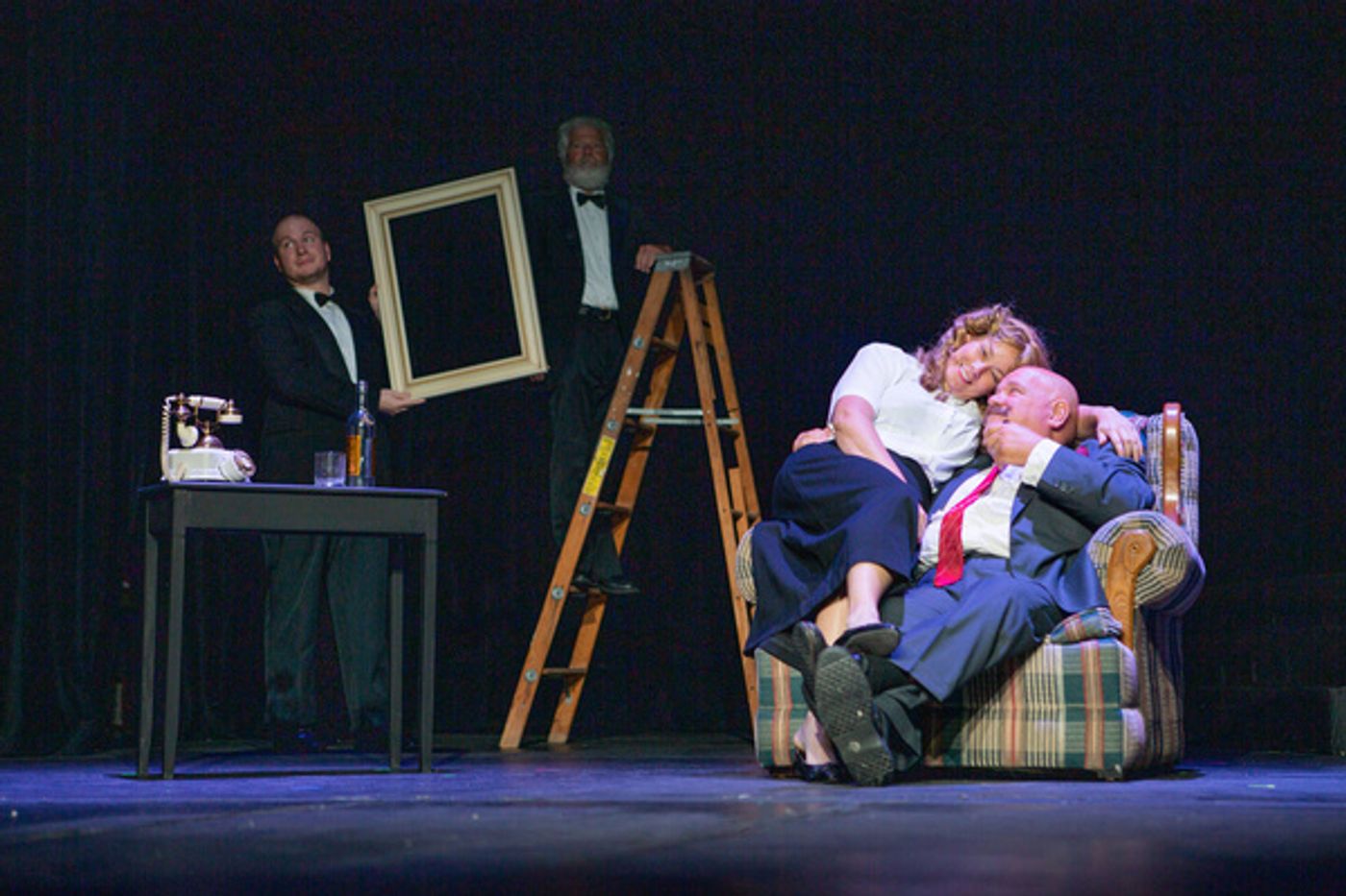 Photo Flash: First Look At THE 39 STEPS At The Sauk Photo Flash: First Look At THE 39 STEPS At The Sauk Image