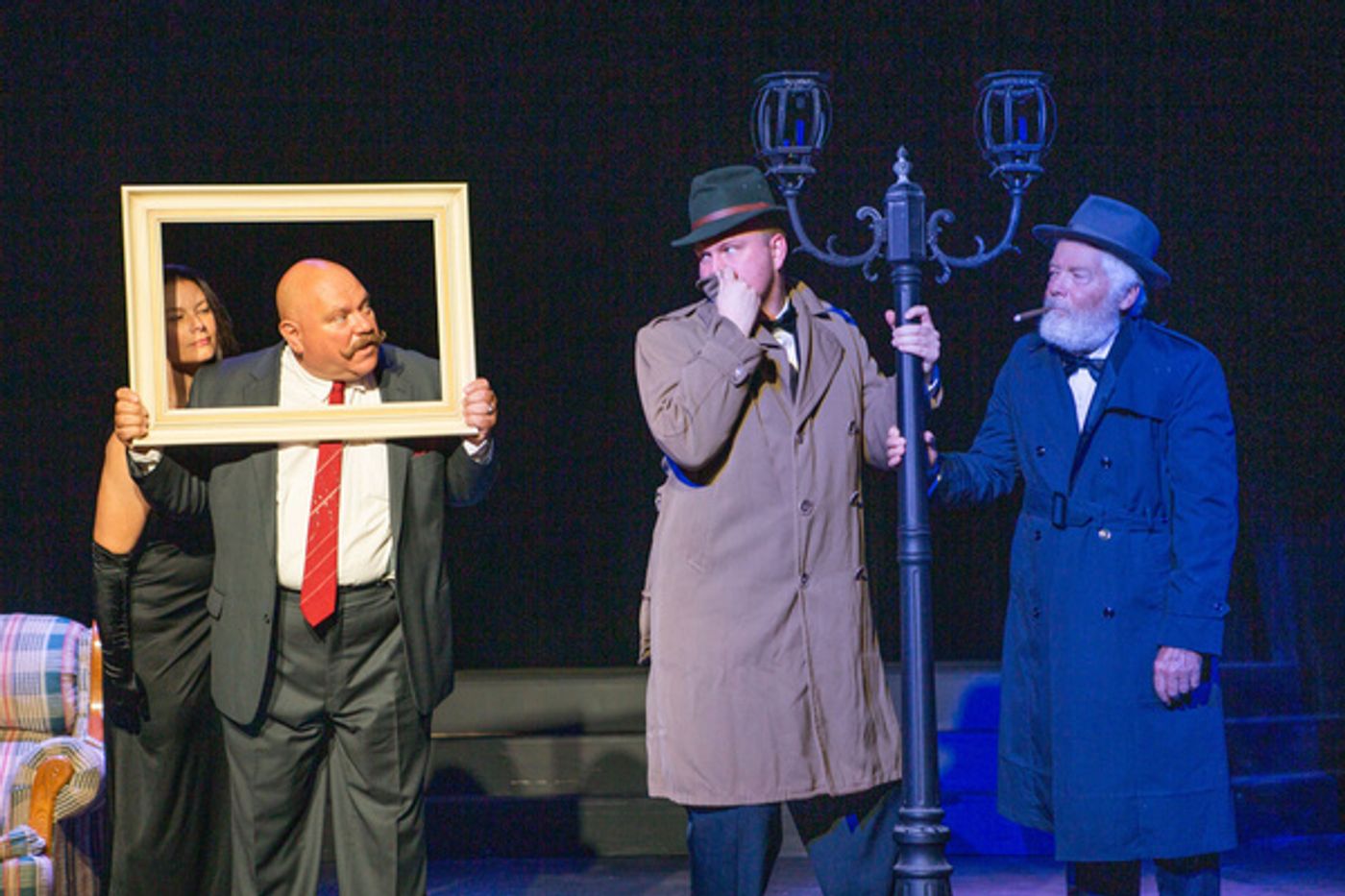 Photo Flash: First Look At THE 39 STEPS At The Sauk Photo Flash: First Look At THE 39 STEPS At The Sauk Image