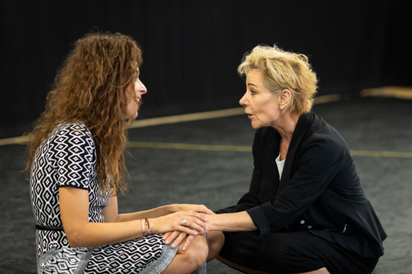 Photo Flash: Inside Rehearsal For TWO LADIES at the Bridge Theatre  Image