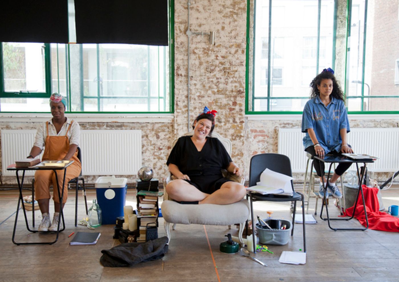Photo Flash: Inside Rehearsal For ANNA BELLA EEMA at Arcola Theatre  Image