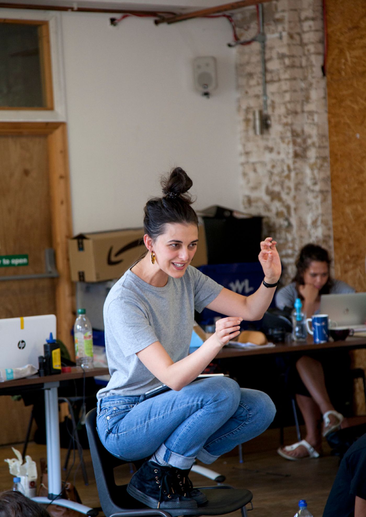 Photo Flash: Inside Rehearsal For ANNA BELLA EEMA at Arcola Theatre  Image