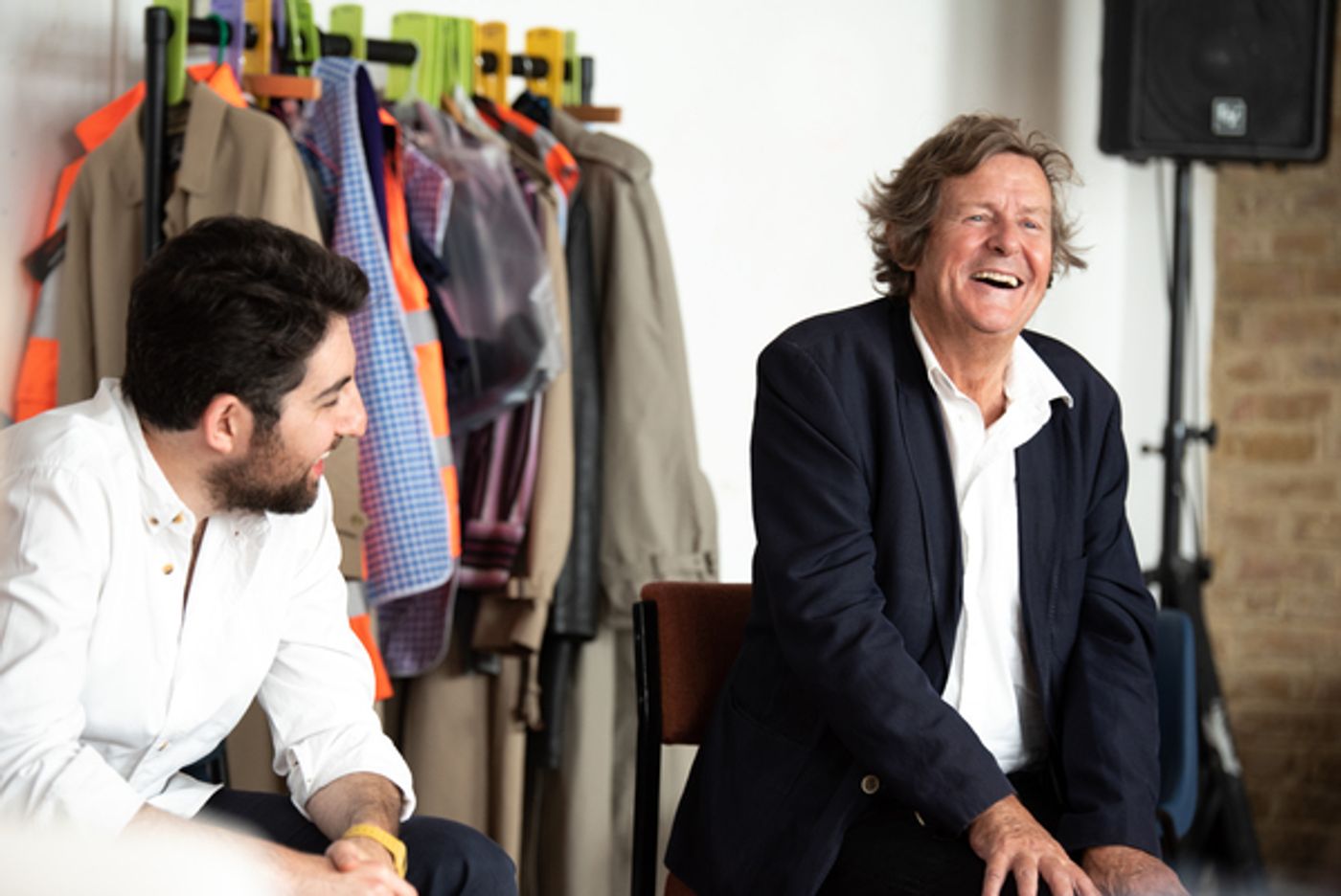 Photo Flash: Inside Rehearsal For THE PERMANENT WAY at The Vaults  Image