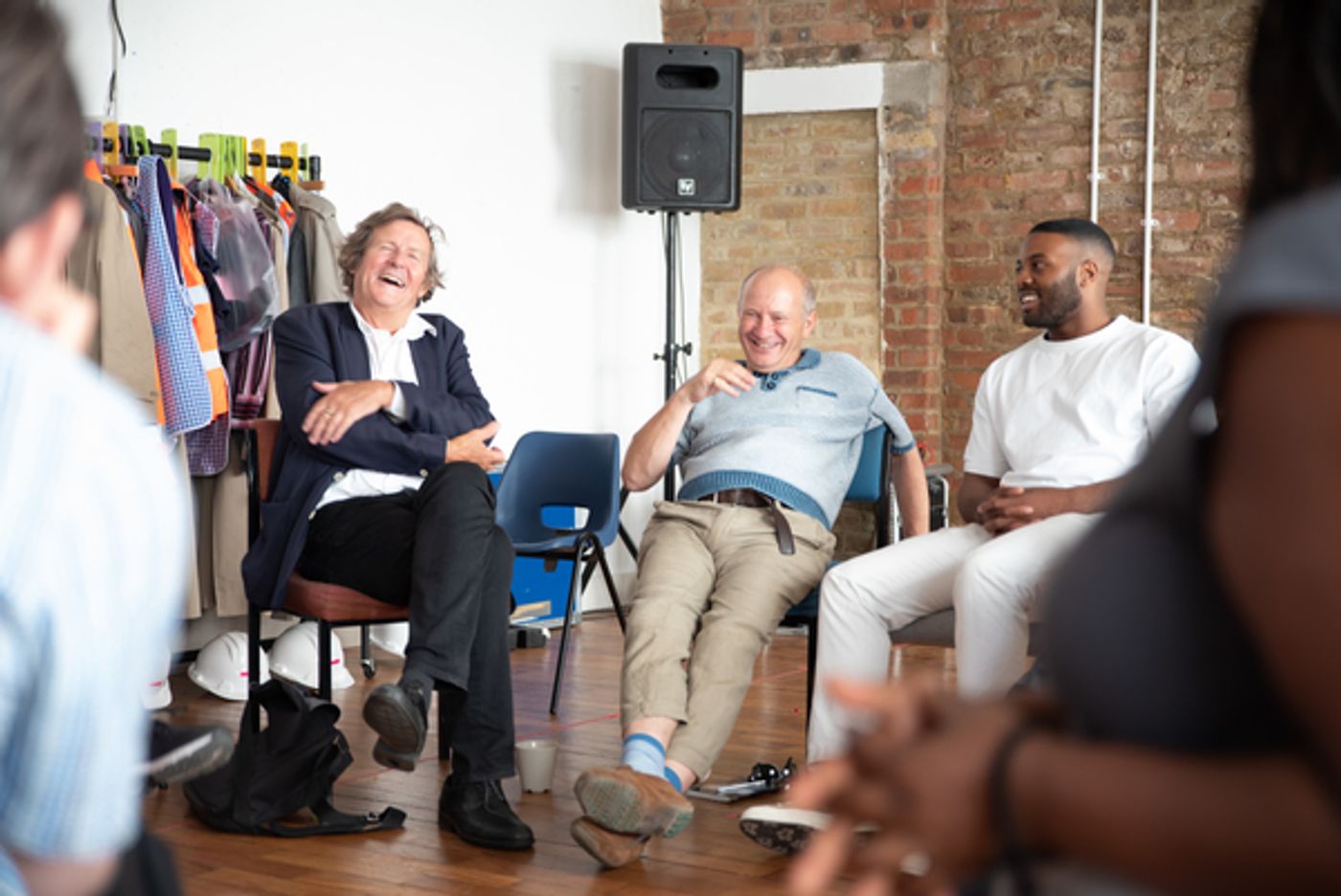 Photo Flash: Inside Rehearsal For THE PERMANENT WAY at The Vaults  Image