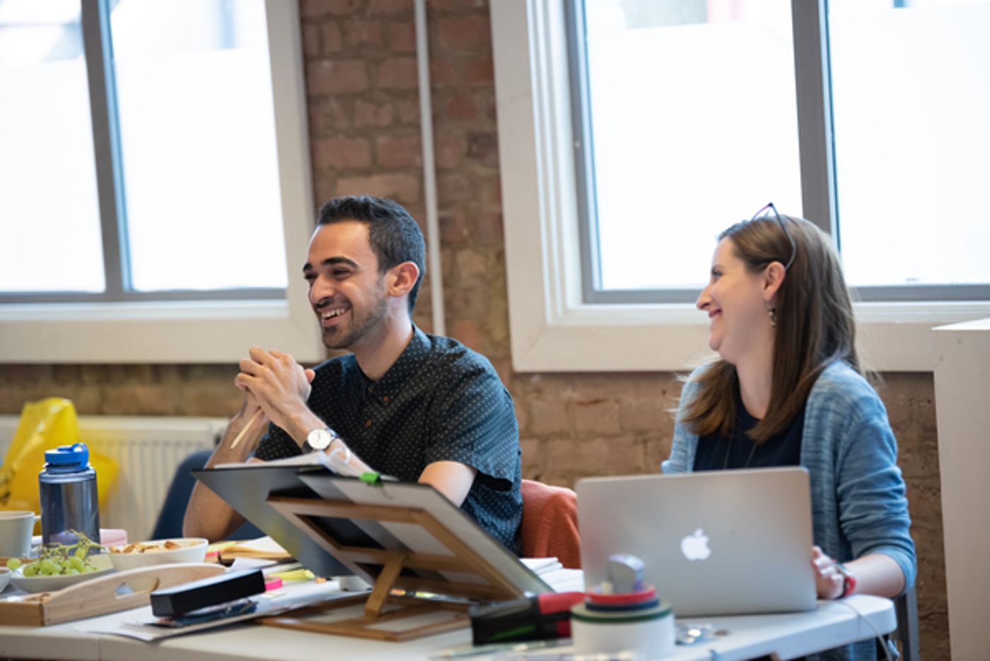 Photo Flash: Inside Rehearsal For THE PERMANENT WAY at The Vaults  Image