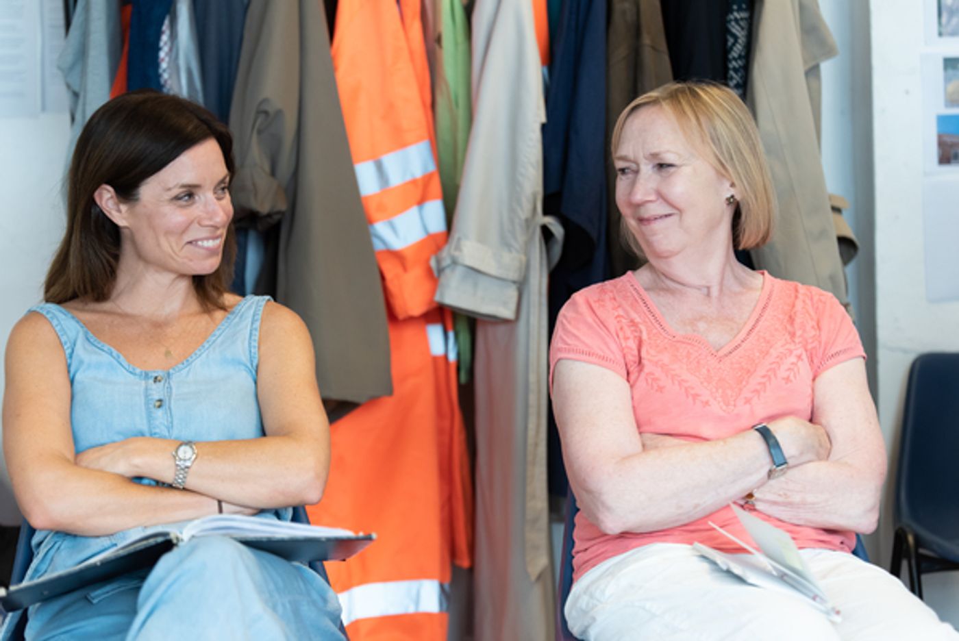 Photo Flash: Inside Rehearsal For THE PERMANENT WAY at The Vaults  Image