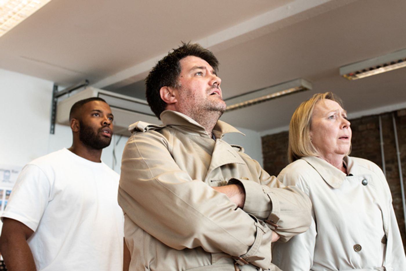 Photo Flash: Inside Rehearsal For THE PERMANENT WAY at The Vaults  Image