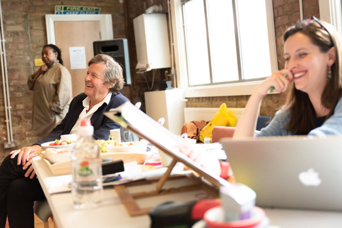 Photo Flash: Inside Rehearsal For THE PERMANENT WAY at The Vaults  Image