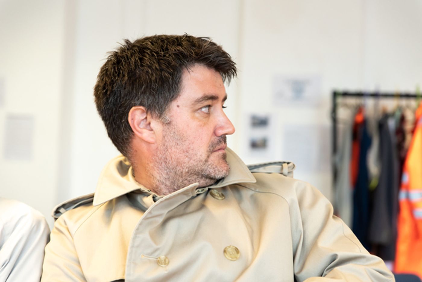 Photo Flash: Inside Rehearsal For THE PERMANENT WAY at The Vaults  Image