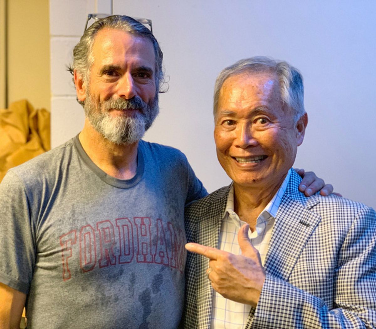 George Takei and Steven Skybell at 