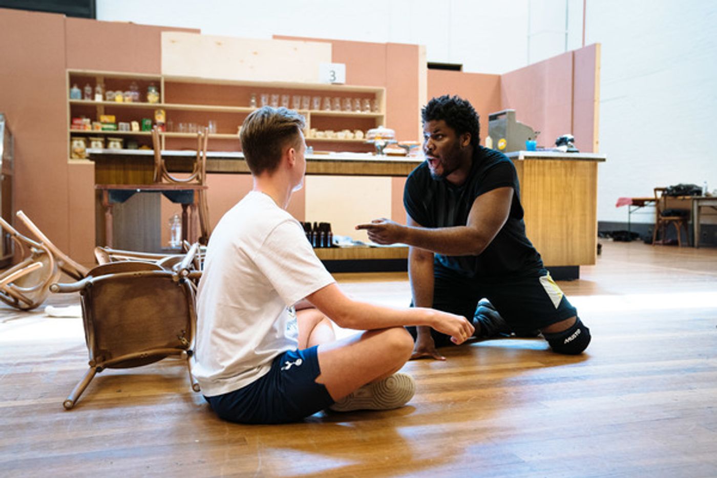 Photo Flash: In Rehearsal with 'MASTER HAROLD'...AND THE BOYS  Image