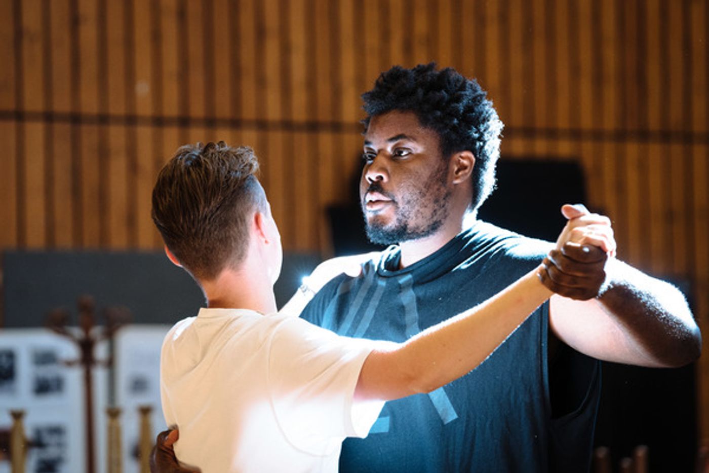 Photo Flash: In Rehearsal with 'MASTER HAROLD'...AND THE BOYS  Image