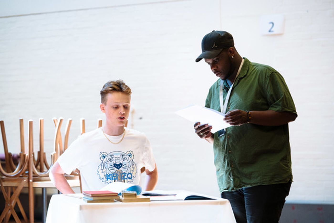 Photo Flash: In Rehearsal with 'MASTER HAROLD'...AND THE BOYS  Image