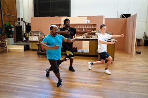 Lucian Msamati, Hammed Animashaun, Anson Boon Photo