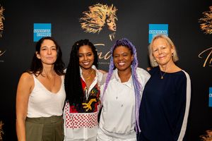 Tali Pelman, Adrienne Warren, Katori Hall, and Phyllida Lloyd @ BroadwayWorld Tali Pelman, Adrienne Warren, Katori Hall, and Phyllida Lloyd Photo