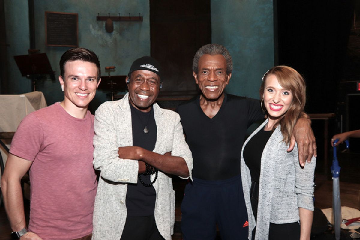 Spencer Stevens, Ben Vereen, Andre De Shields and Summerissa Bell Stevens at 