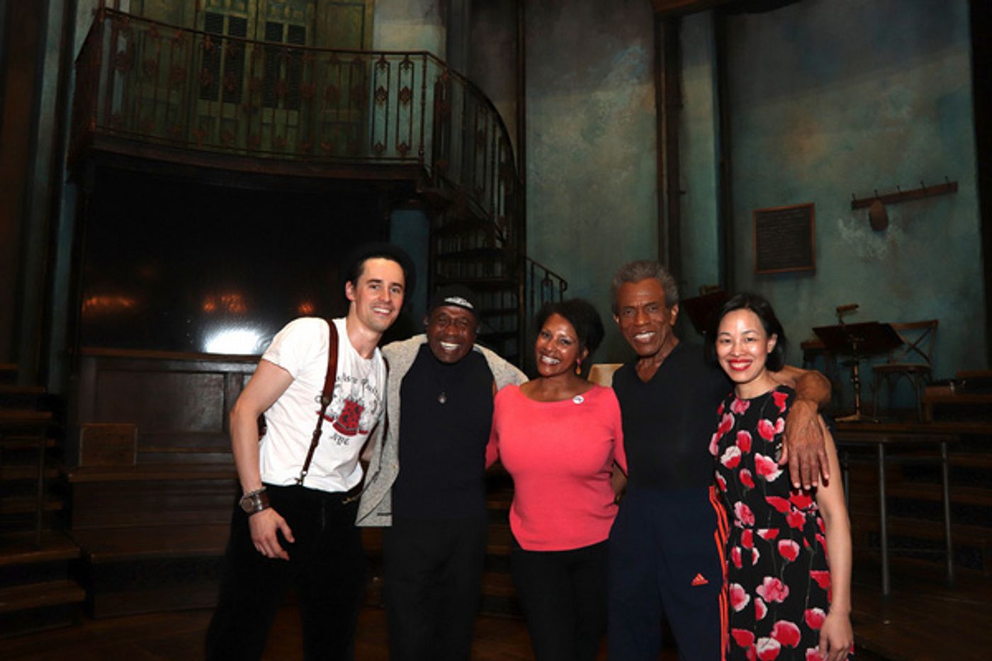 Photo Flash: Ben Vereen Visits HADESTOWN Photo Flash: Ben Vereen Visits HADESTOWN Image